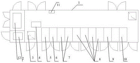 Prefabricated intelligent traction substation