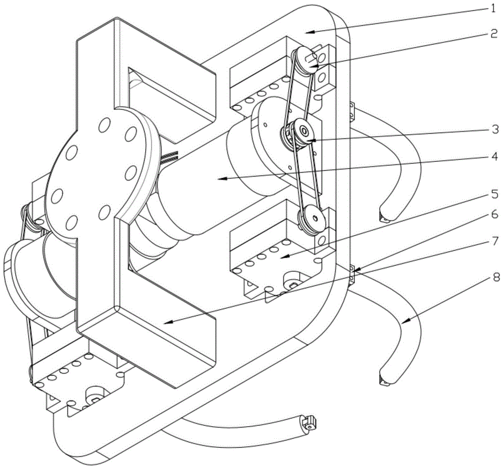 A bionic four-finger closed manipulator