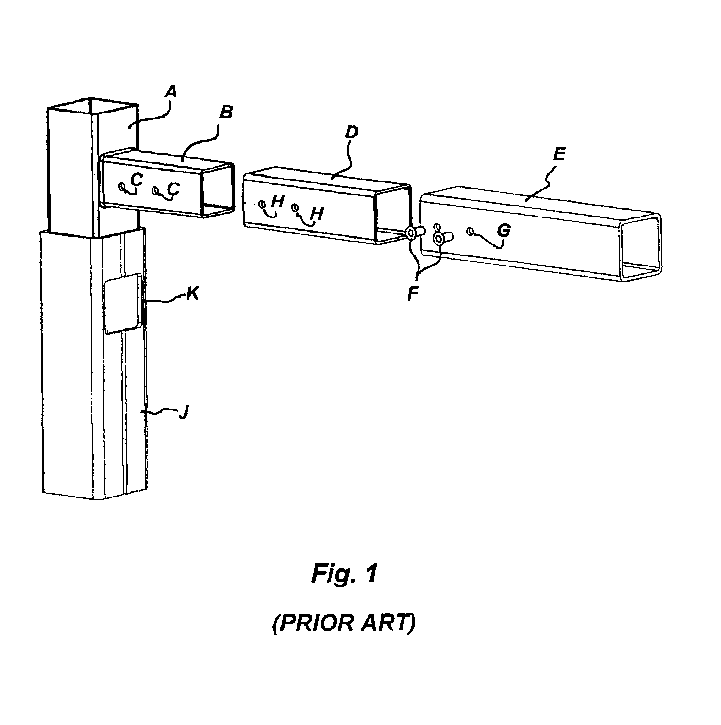 Frame connection mechanism