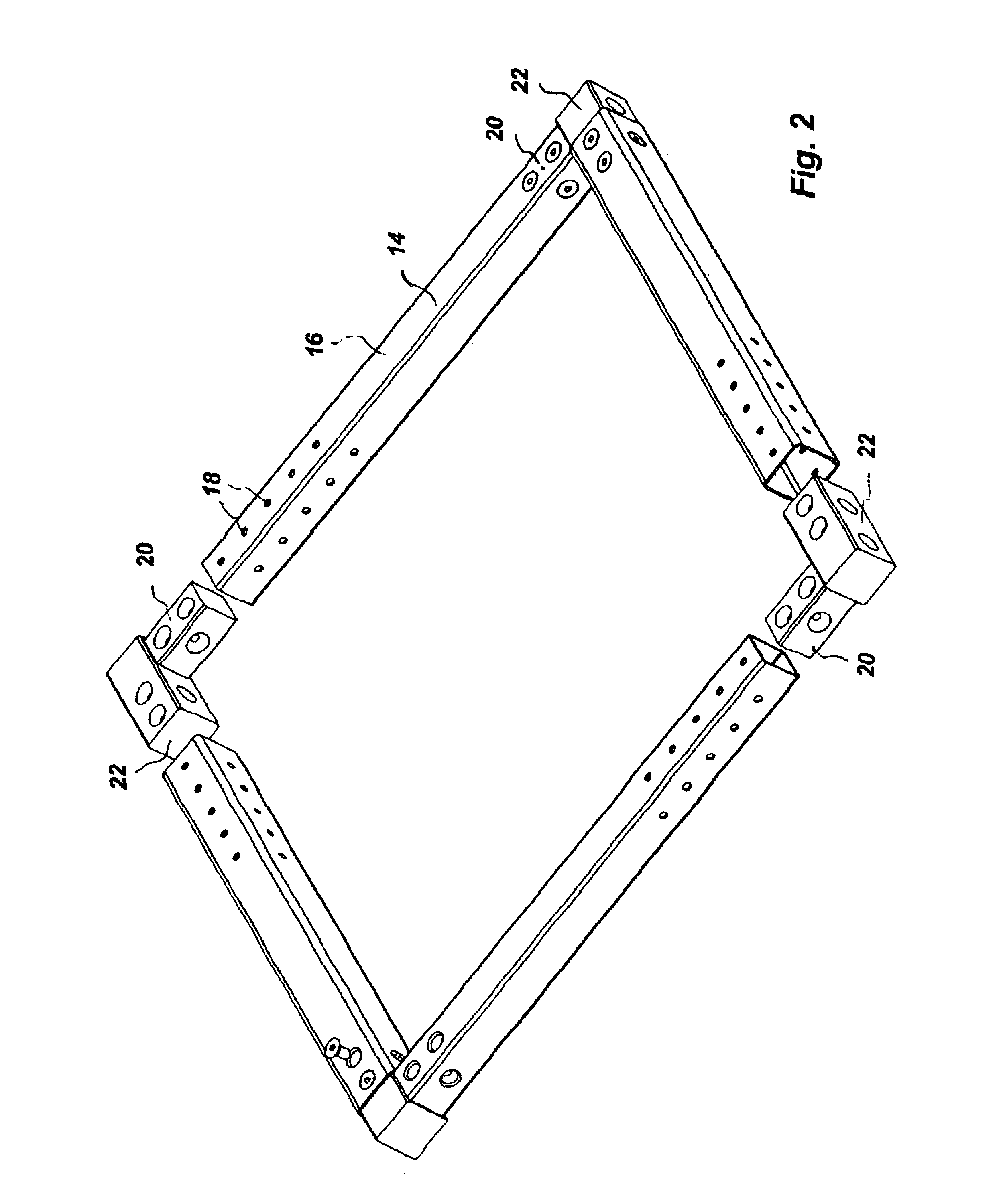 Frame connection mechanism