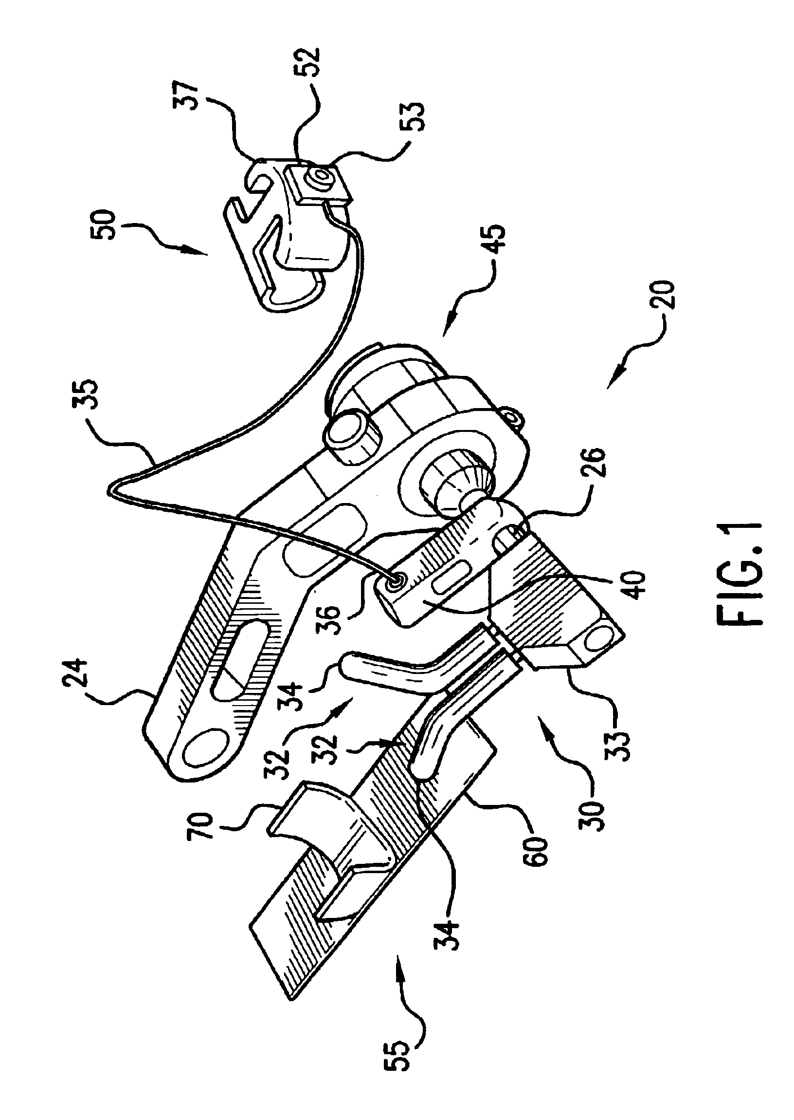 Move-away arrow rest