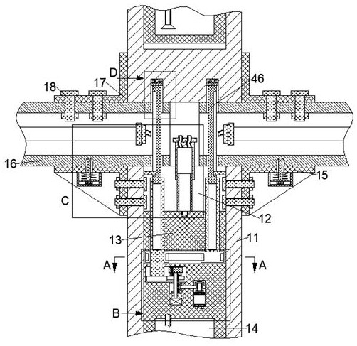 Fireproof building steel beam connecting device convenient to install