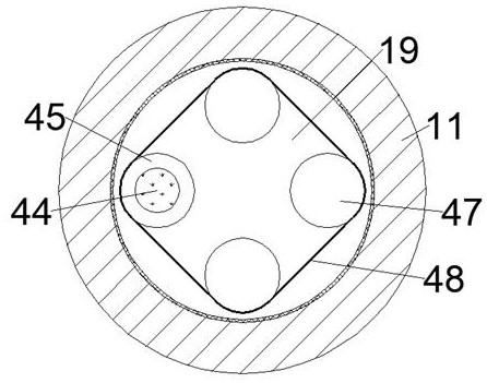 Fireproof building steel beam connecting device convenient to install