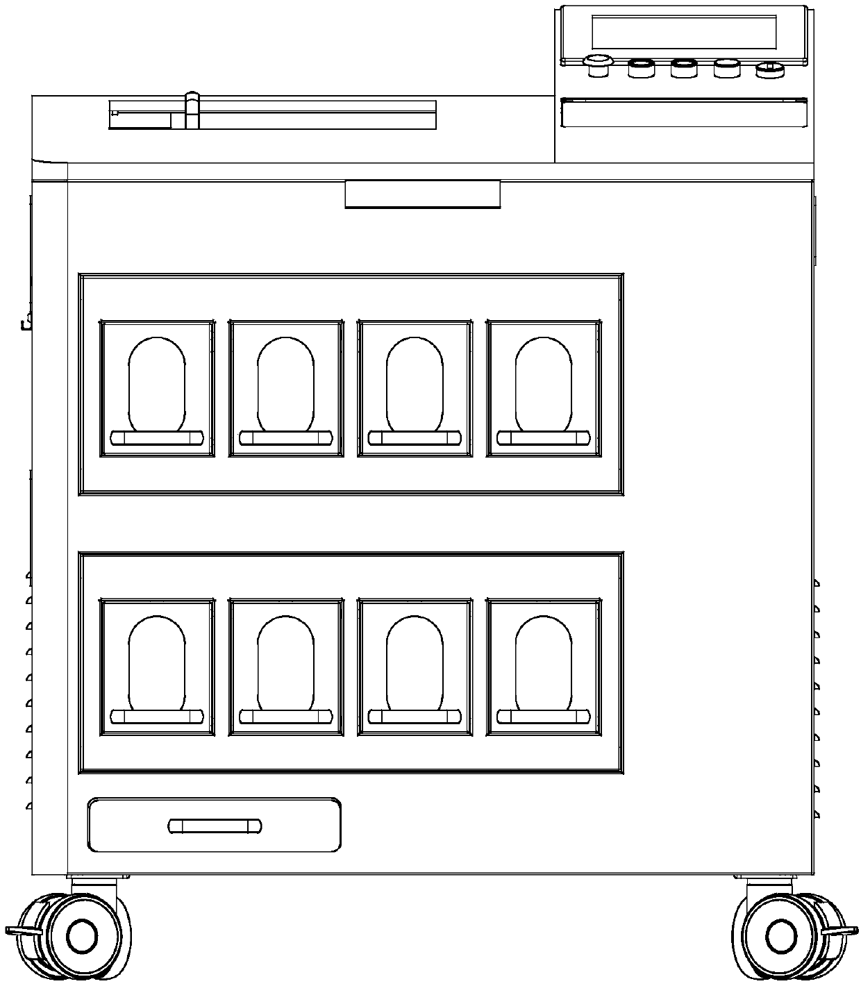 An item sorting system and sorting method