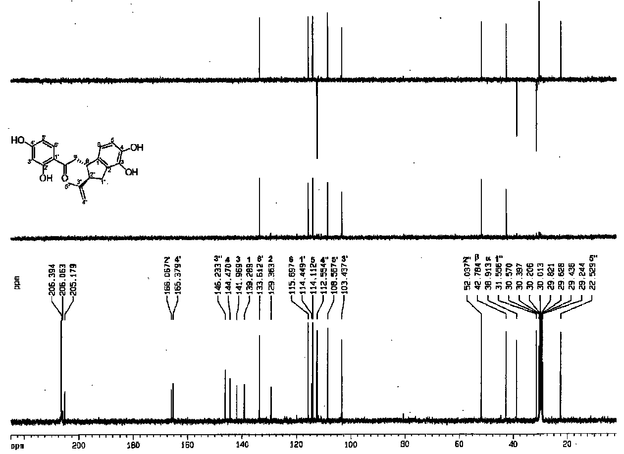 Chalcone compound and preparation method and application thereof