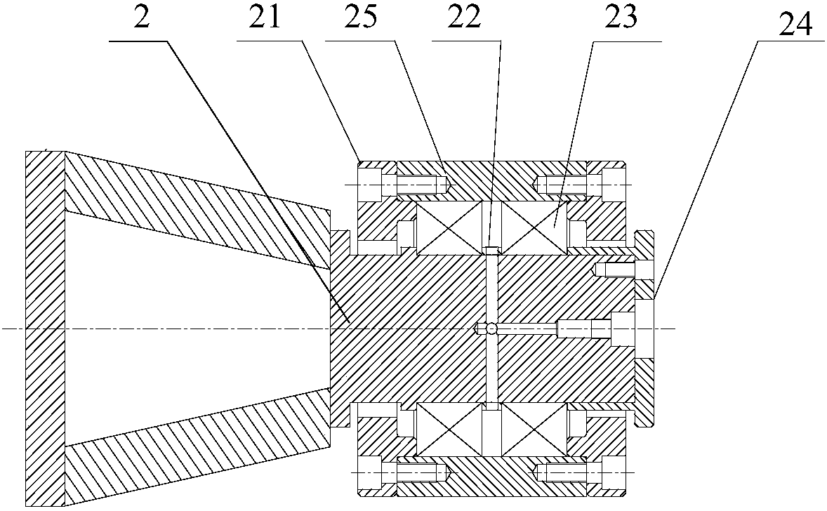 Trolley limiting device of magnetic suspension railroad switch