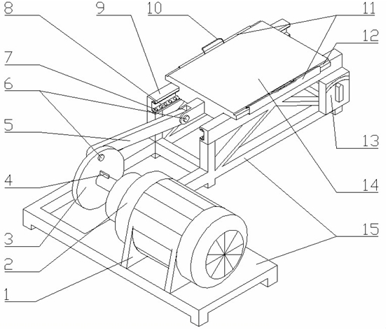 Linear reciprocating type pre-milling machine