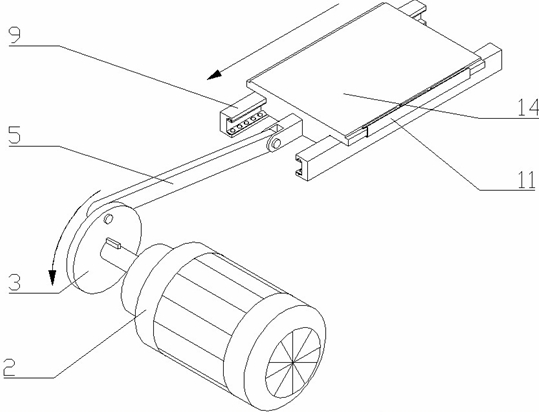 Linear reciprocating type pre-milling machine