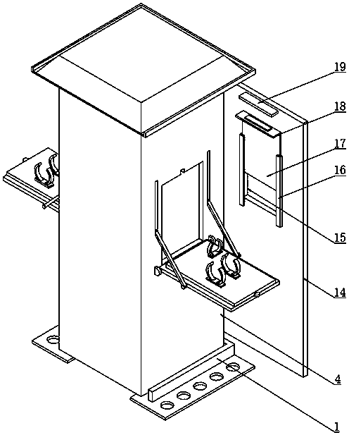 New-energy automobile charging pile protection device