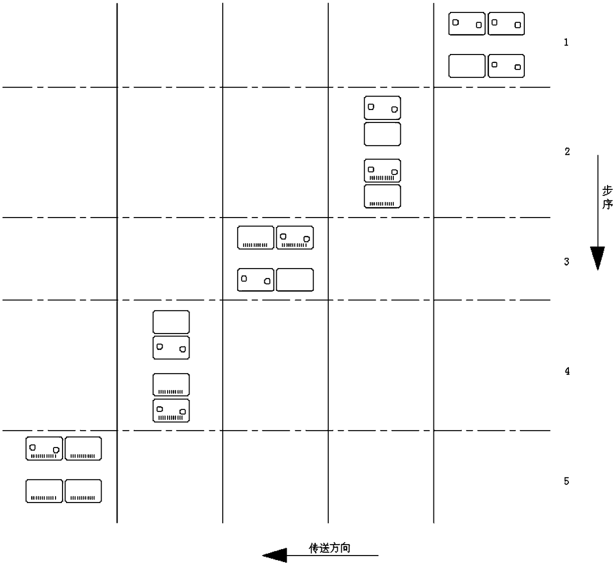 A kind of IC card laser marking method and marking device