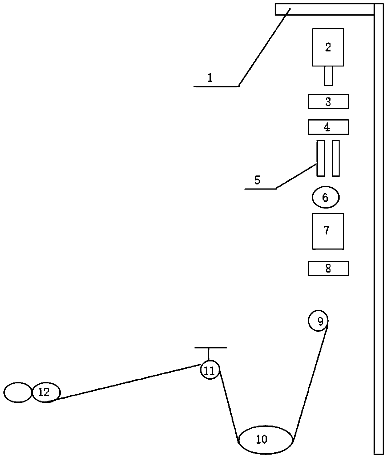 Wire penetrating system and method for optical fiber drawing