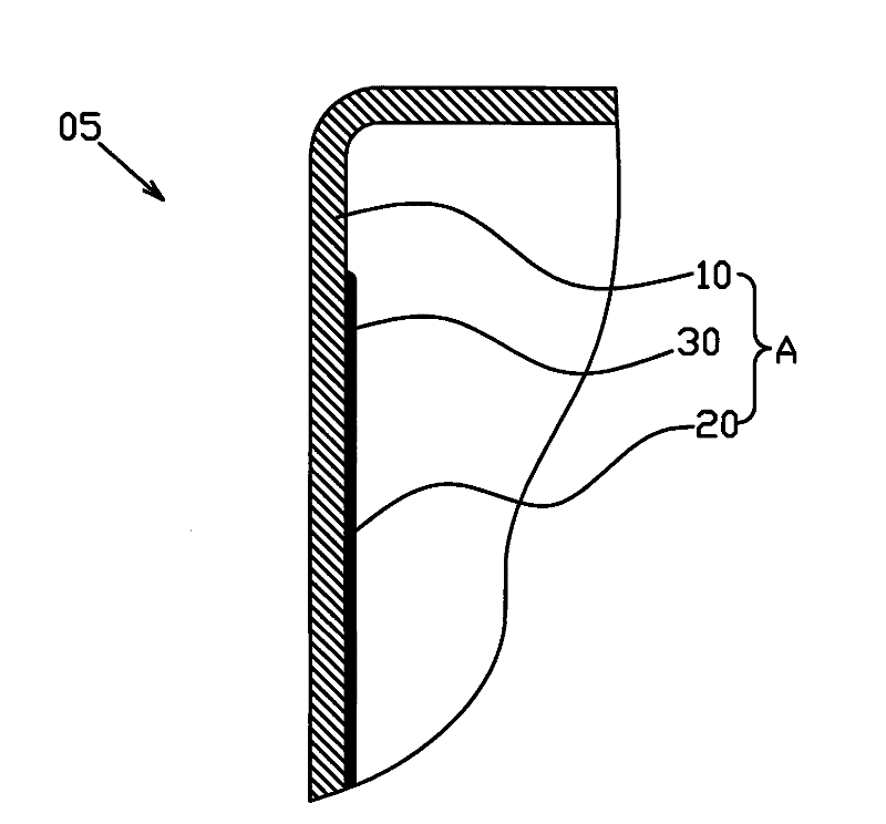 Membrane device with electromagnetic interference resisting and signal receiving and transmitting functions and molding method