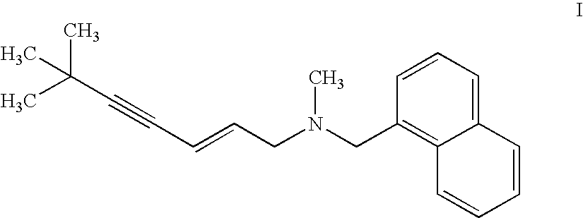 Methods of administering topical antifungal formulations for the treatment of fungal infections