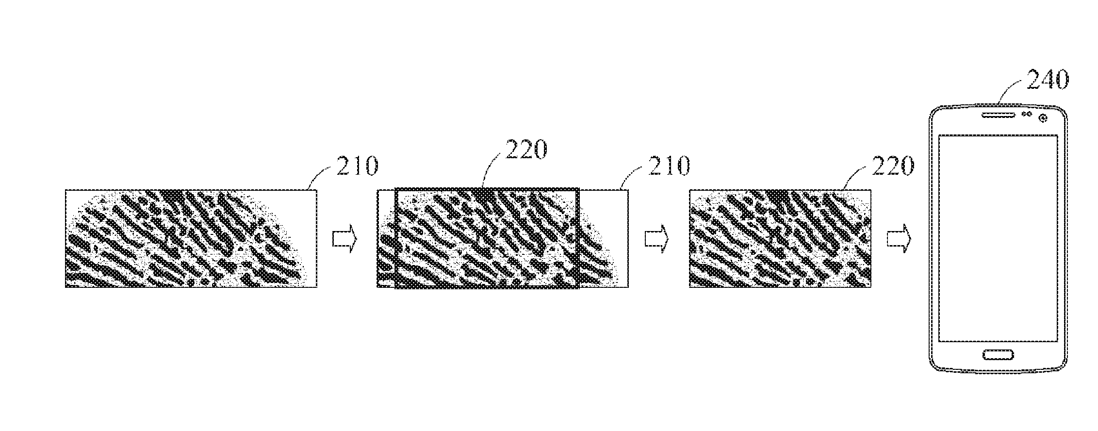 Method of preprocessing image including biological information