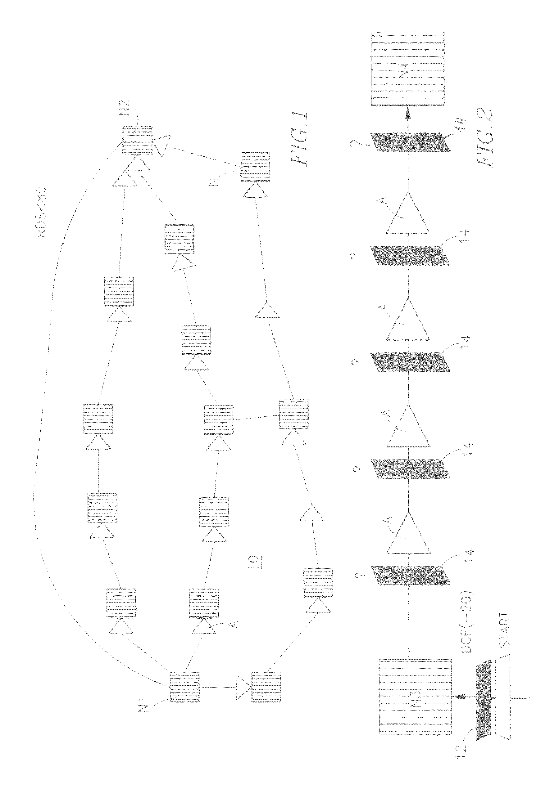 Method for dispersion compensation in a mesh optical network, and a network using same