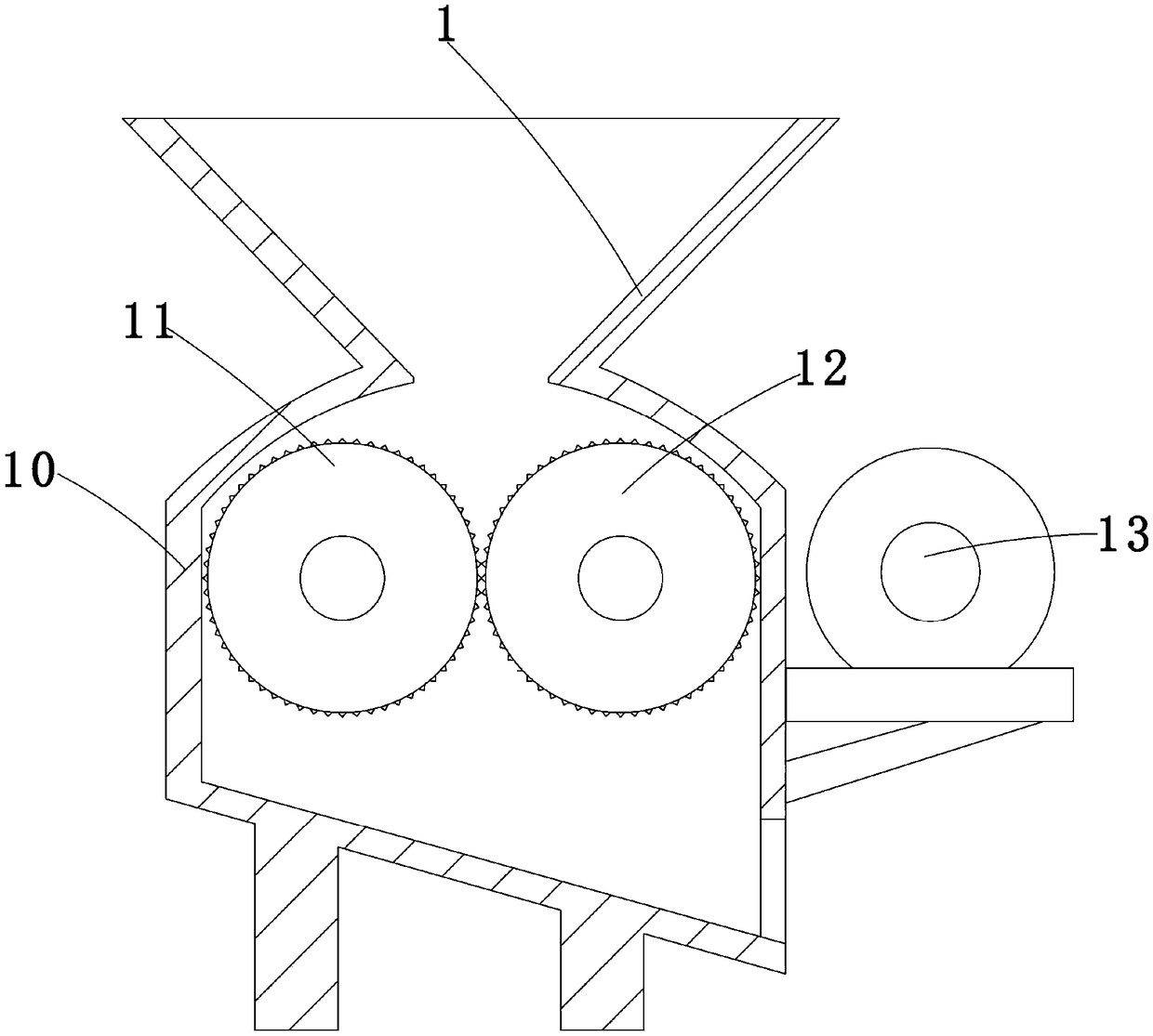 Equipment for recovery processing of solid waste into home crafts