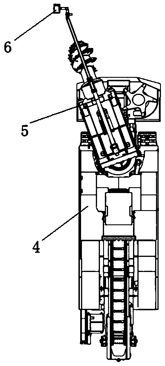 Multifunctional supporting device, heading face advanced geological detection system and heading machine