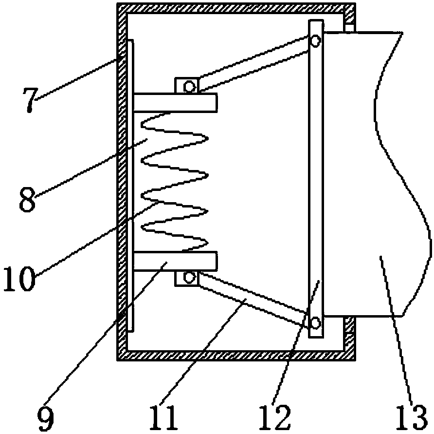 Easily disassembled fire hose connection device