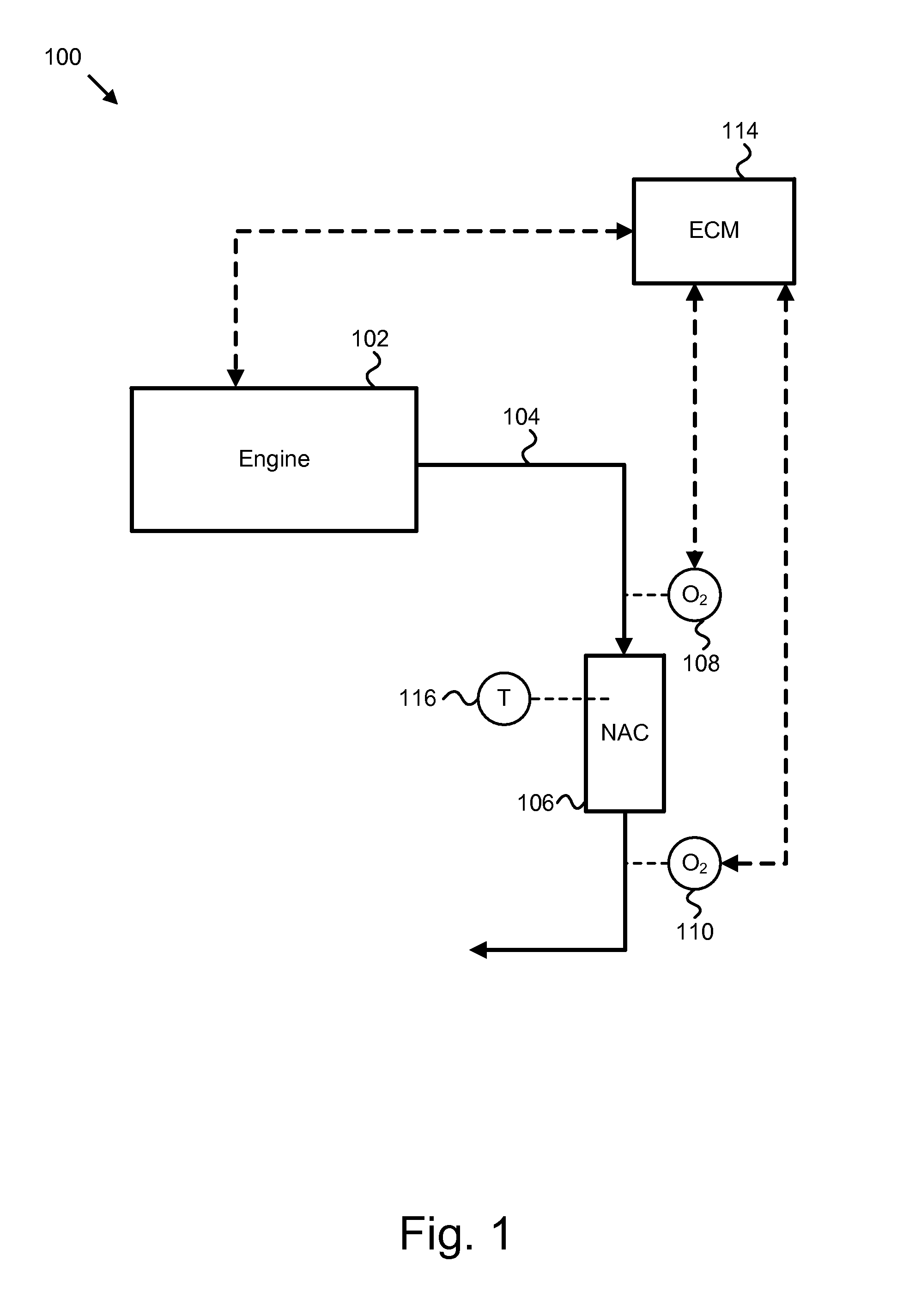 Apparatus, system, and method for real-time diagnosis of a NOx-adsorption catalyst