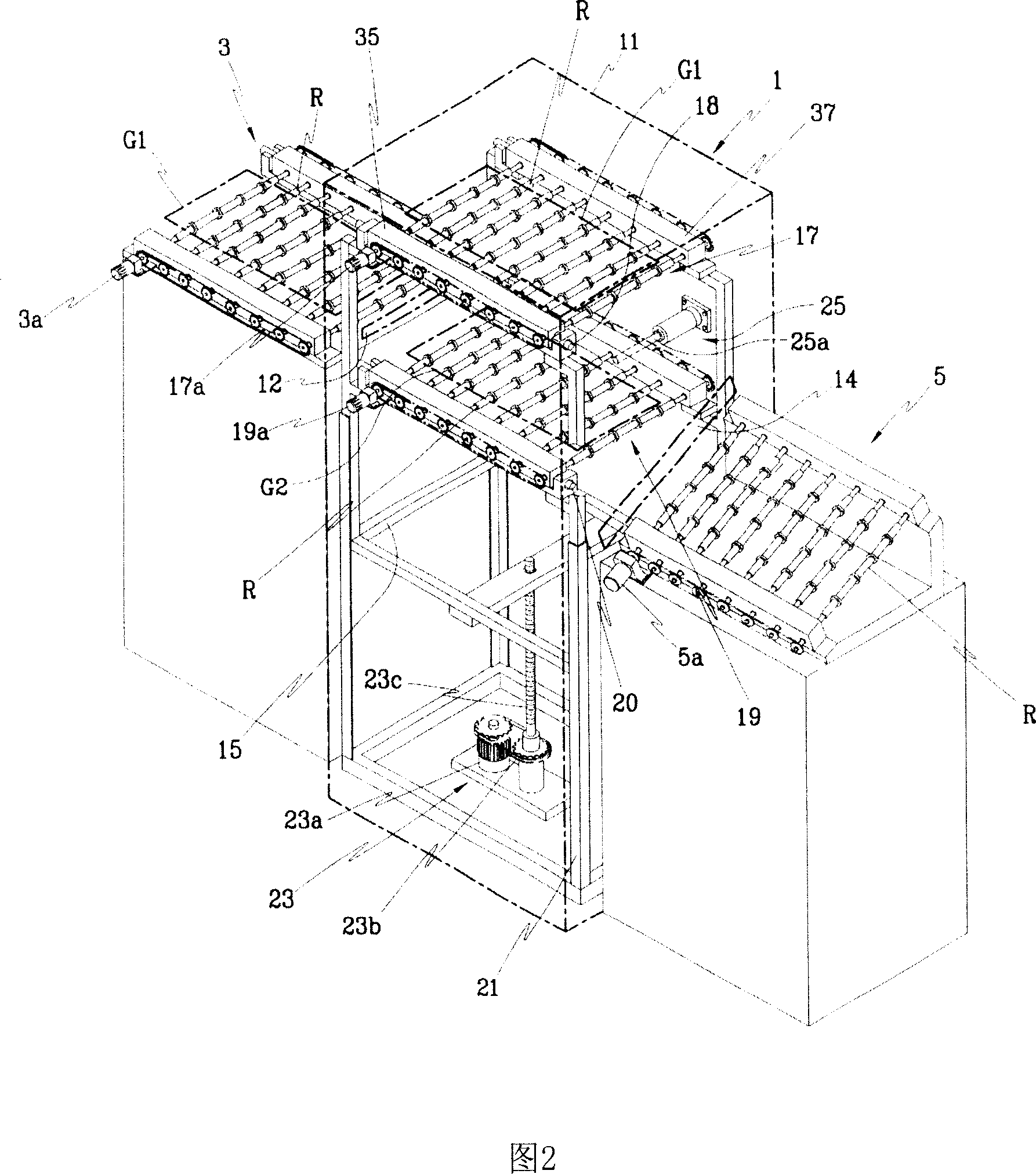 Device for transfer of flat display panel