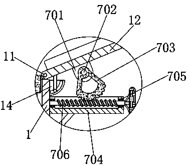 Water cooling device for producing intermediate frequency furnace castings