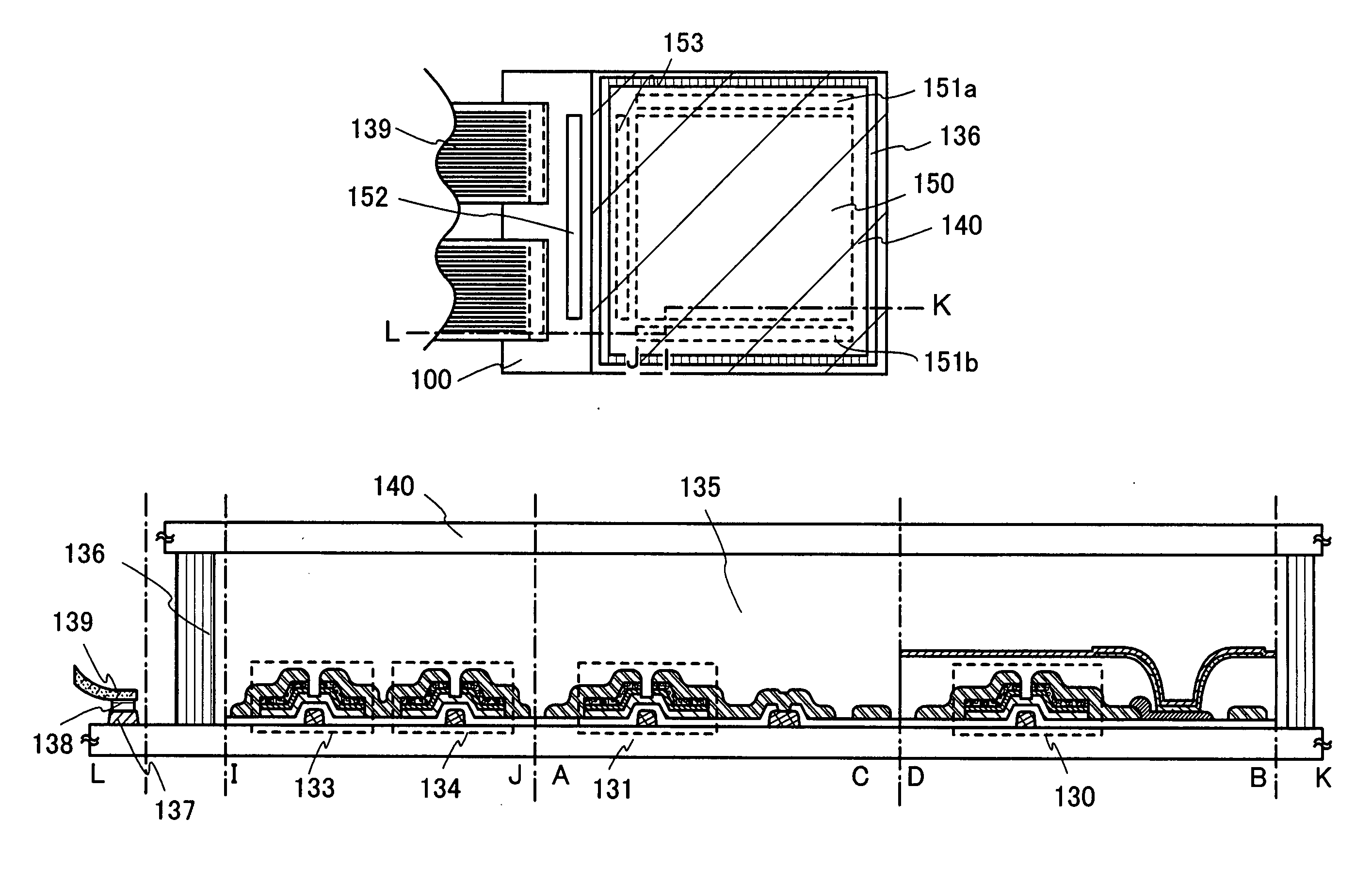 Semiconductor device, display device and method for manufacturing thereof, and television device