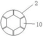 Jacking device for restoring collapse fracture block