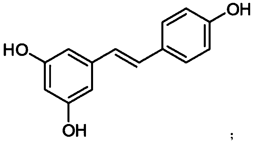 Preparation of resveratrol and preparation method for preparation