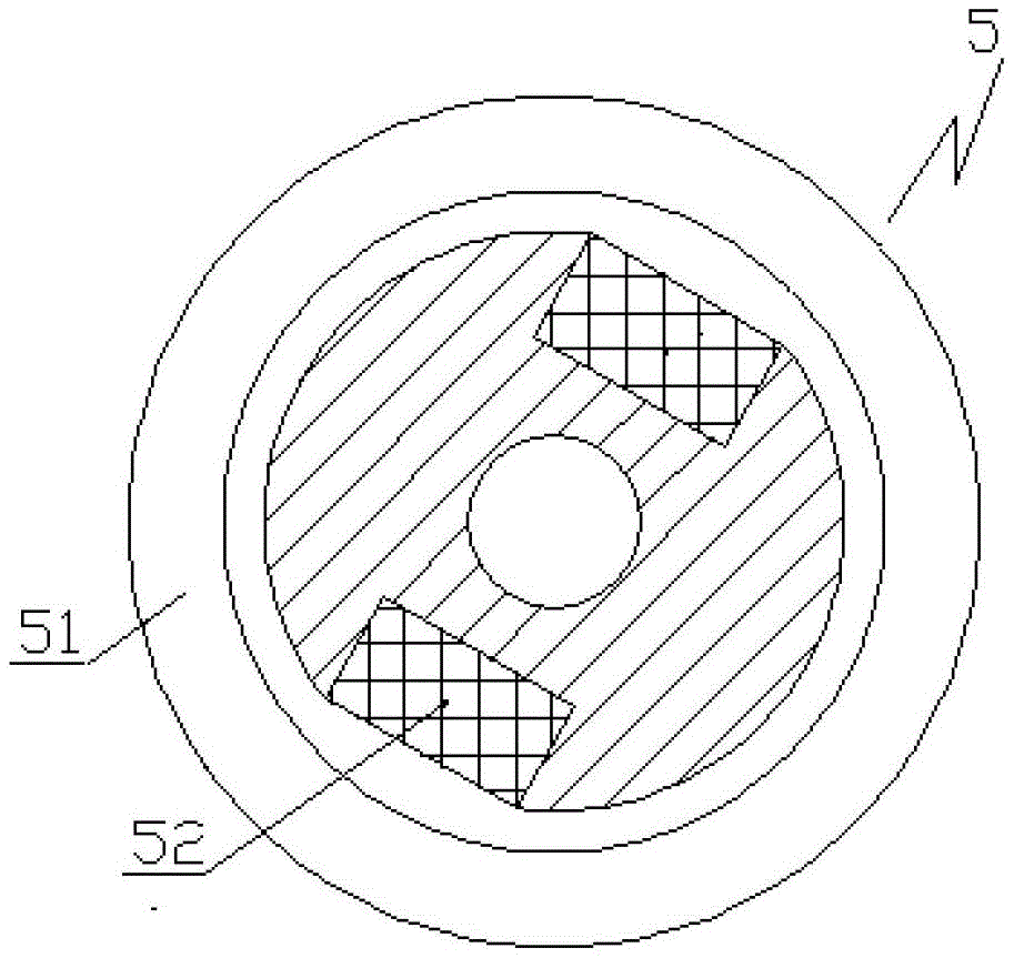 Thickness detecting probe for wheel type pipeline detector