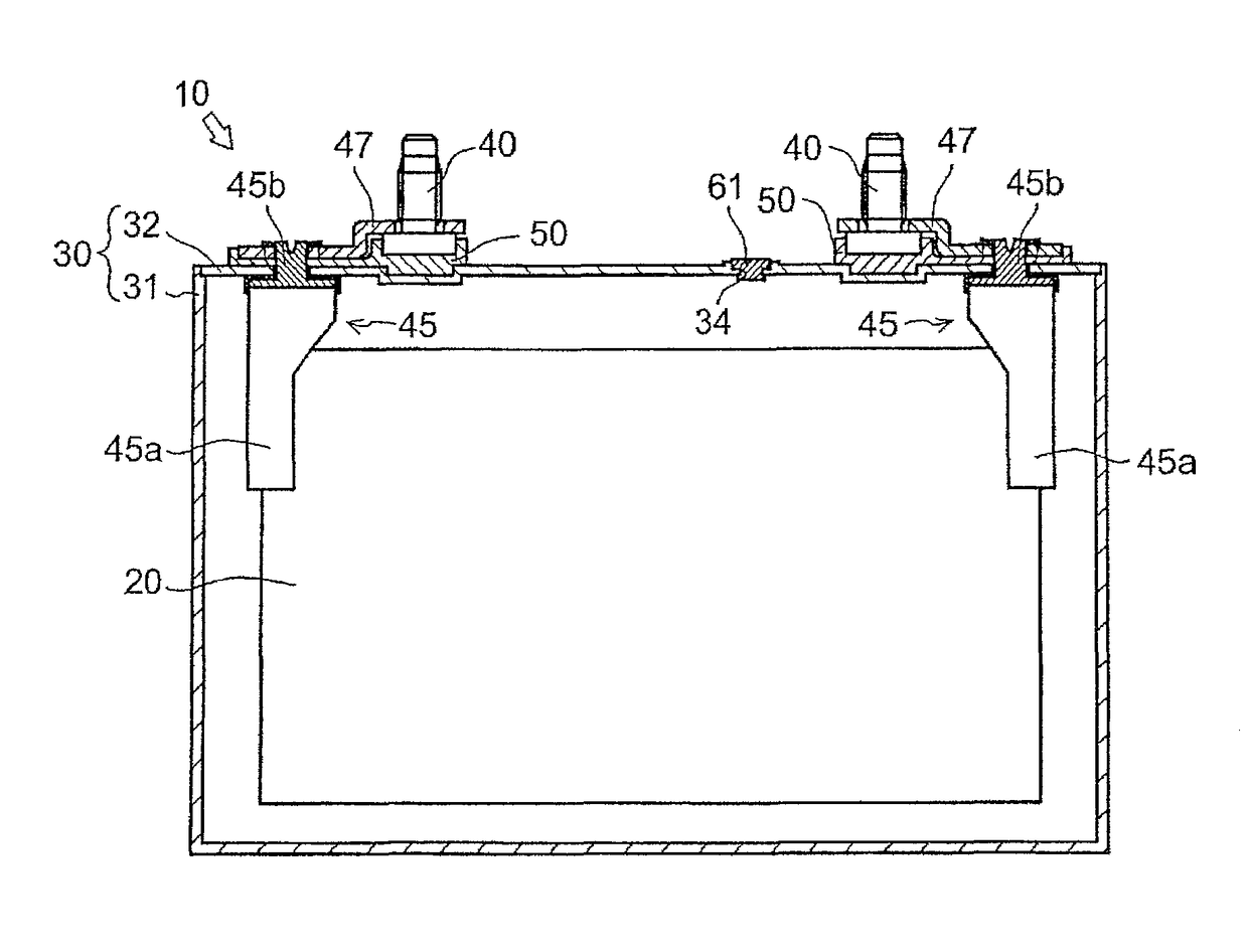 Sealed battery