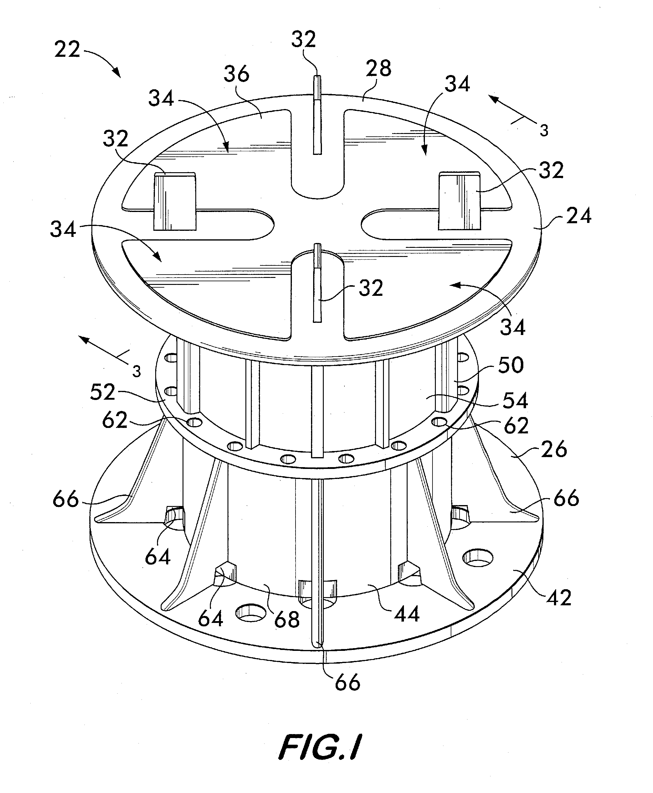 Pedestal for Ballast Block Decking