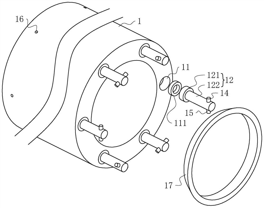 Hot-melt extrusion welding composite heat shrinkable tape connected HDPE pipe and construction method thereof