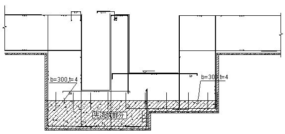 Secondary pouring construction method for pit-in-pit foundation bottom plate in large deep foundation pit