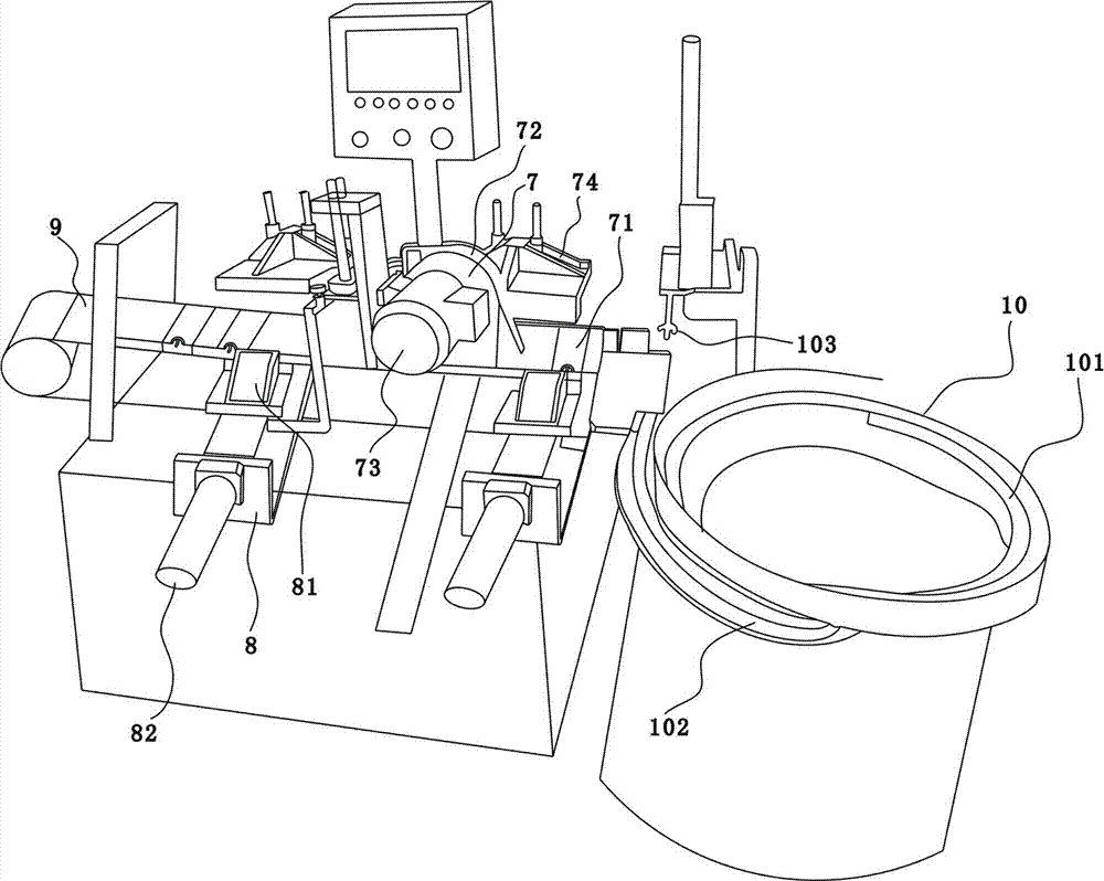 Elbow forming machine