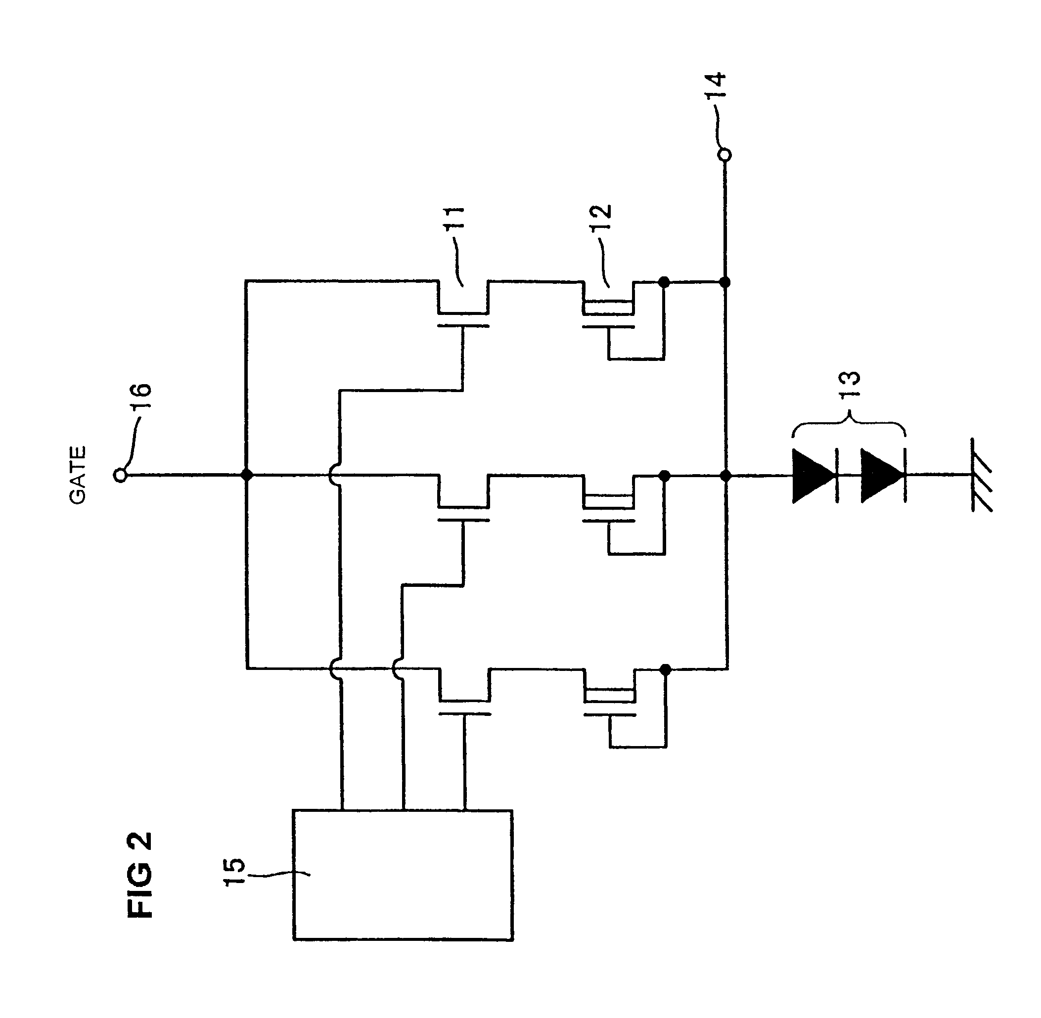 Semiconductor device comprising an IGBT and a constant voltage circuit having switches and normally-on type MOSFETs connected in parallel