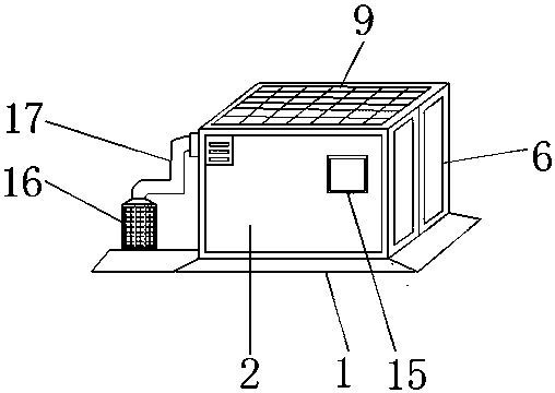 Dampproof and ventilated storage box