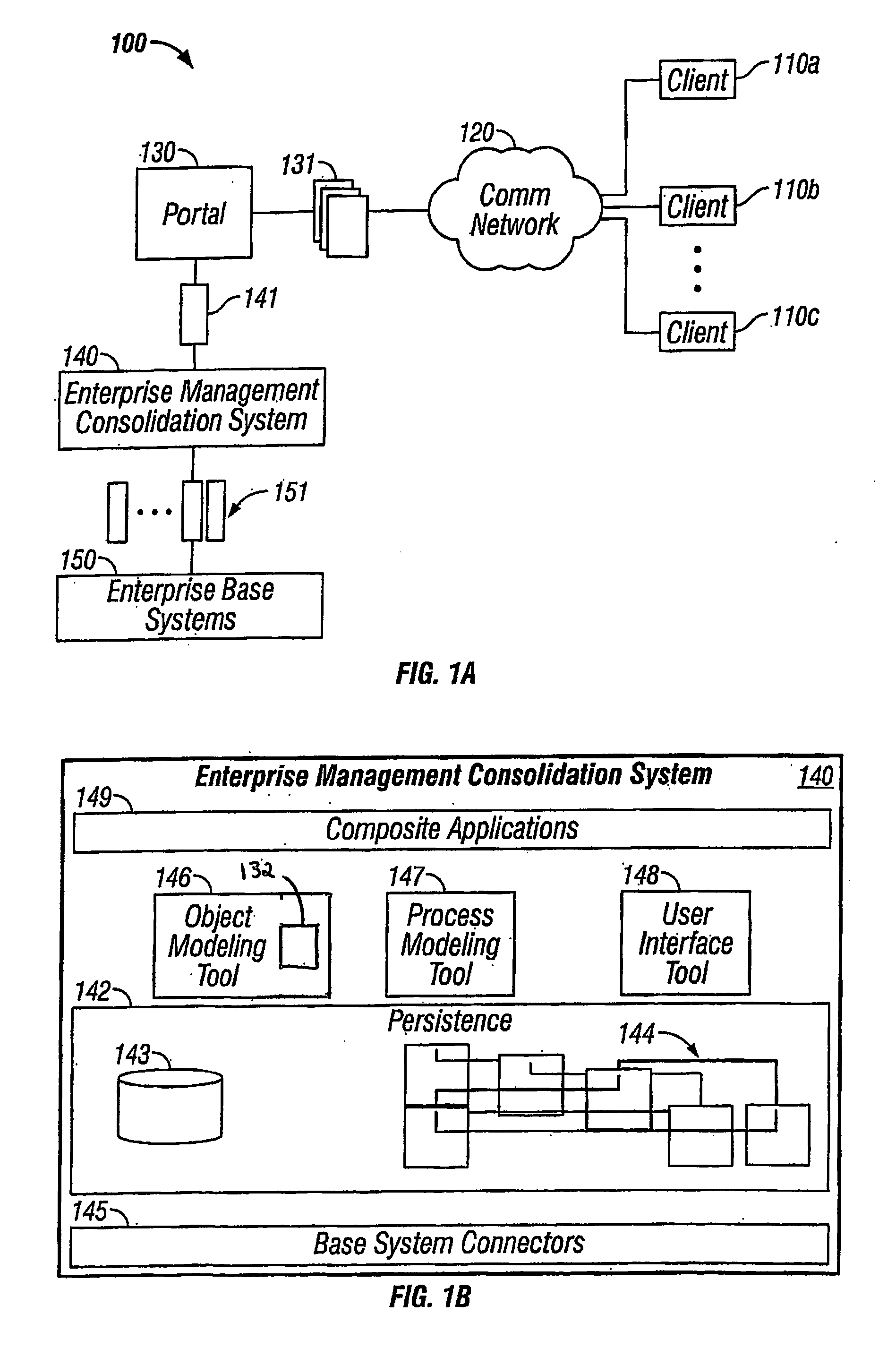 Framework for a composite application and a method of implementing a frame work for a composite application