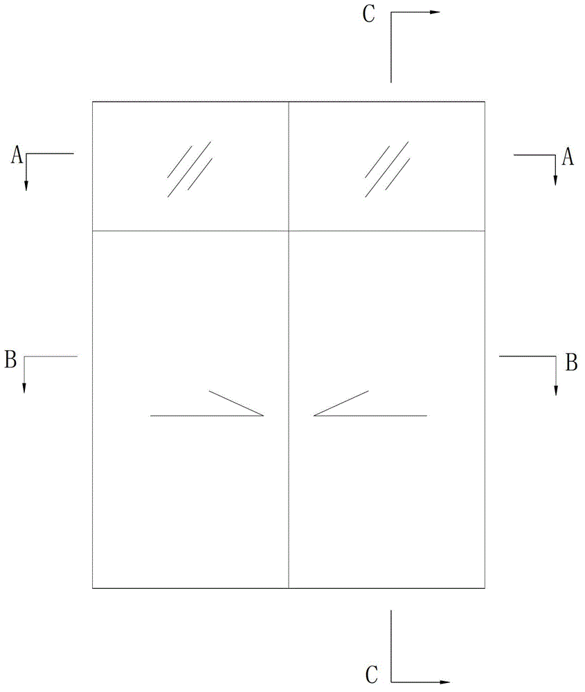 Sliding window with novel structure