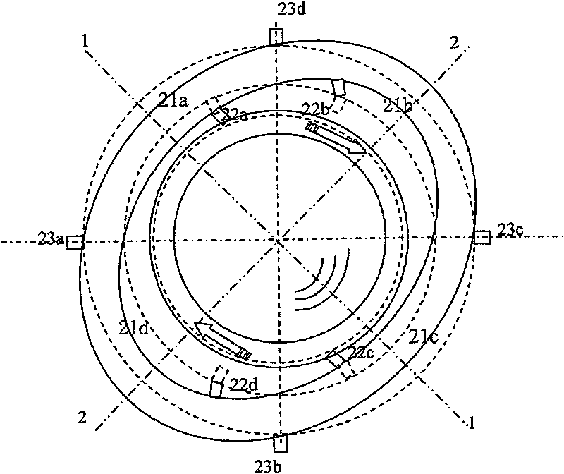 Micro piezoelectric motor-lens integrated driving machine