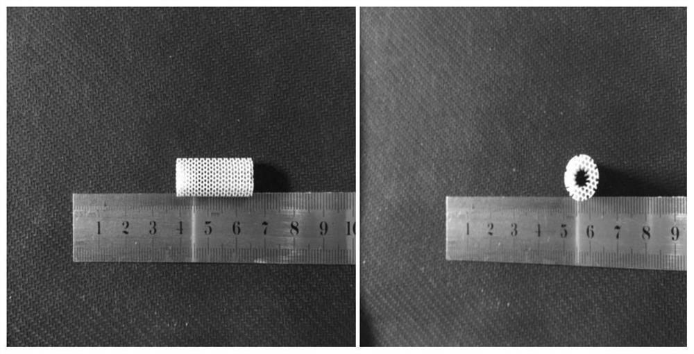 An individualized and customized zirconia porous biological bone repair scaffold based on light-curing 3D printing technology and its preparation method