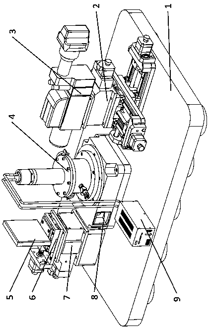 In-situ high/low-temperature indentation testing device applied to cone-beam CT imaging