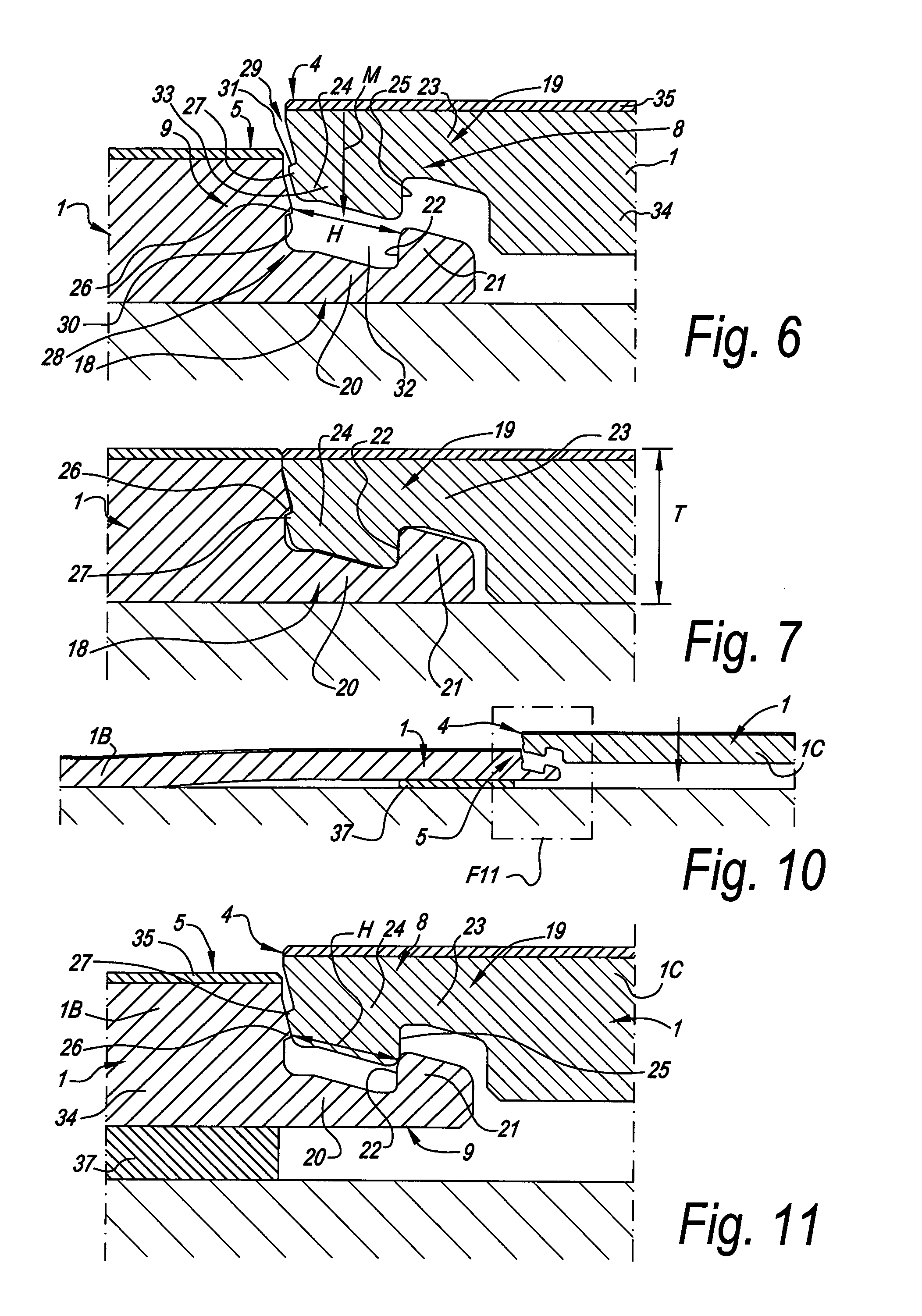 Panel, covering and method for installing such panels