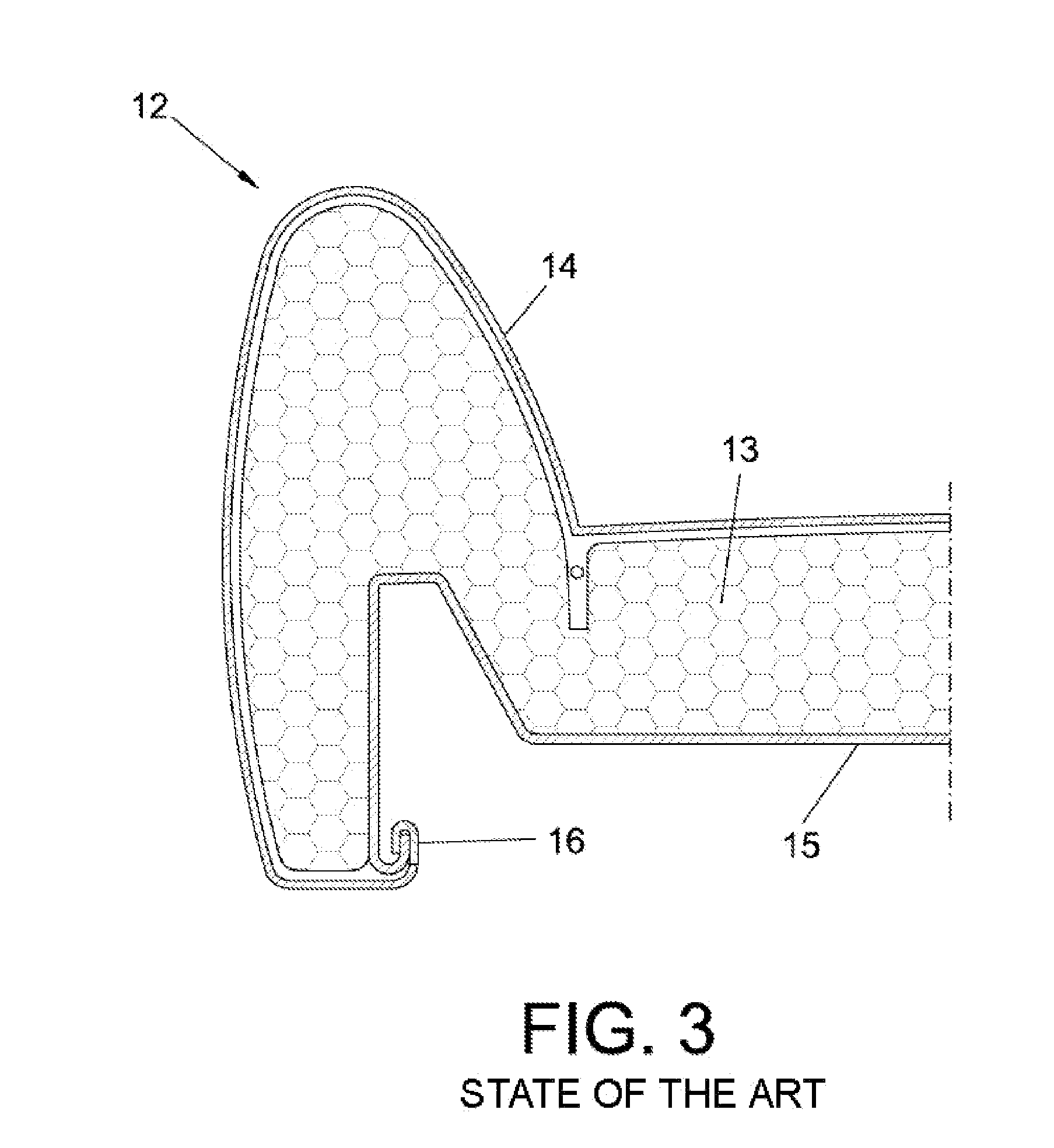 Fastening system for seats