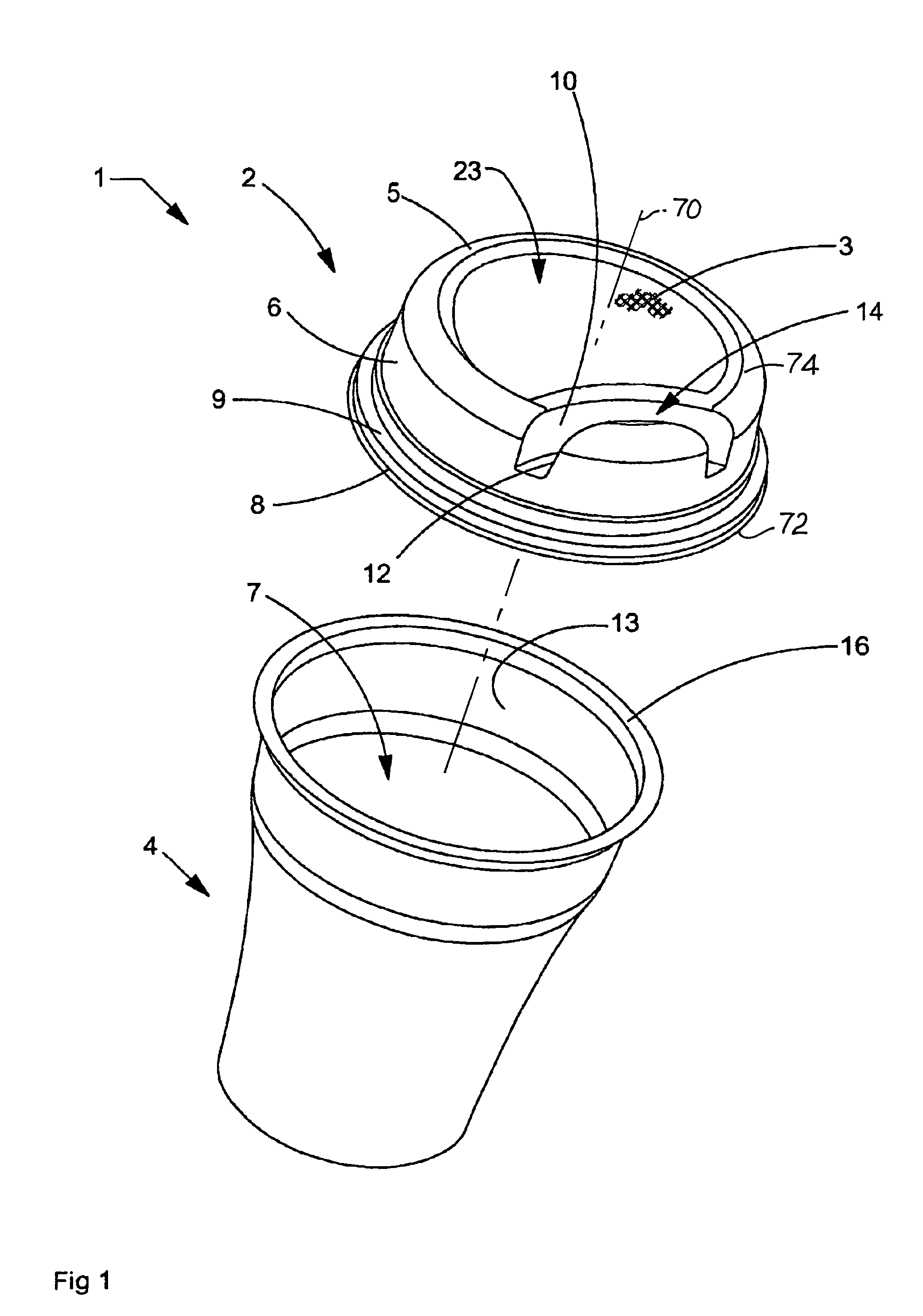 Interconnecting food container system