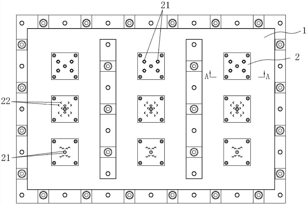 Thermoprinting plate and thermoprinting method of same-position different patterns