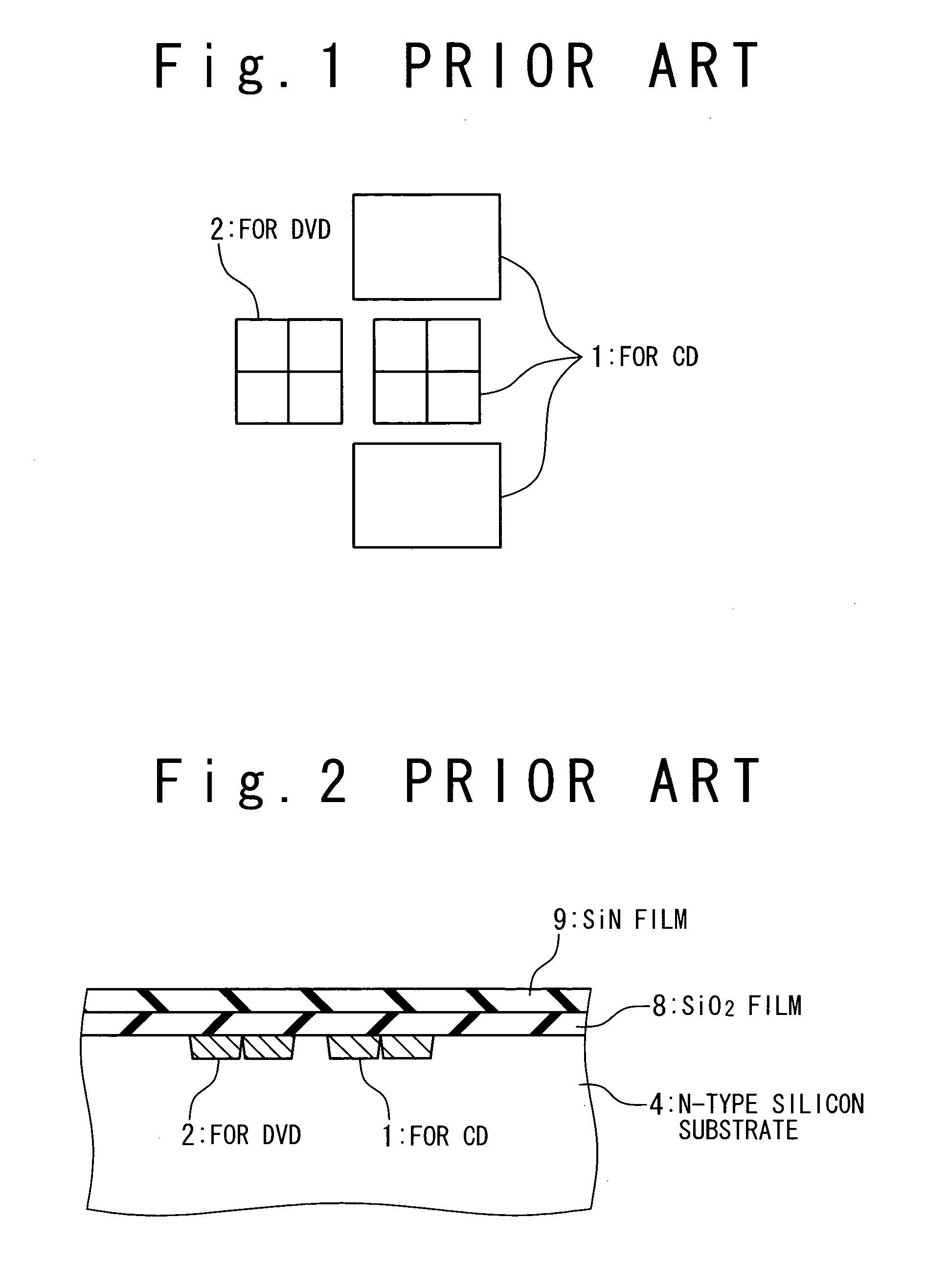 Semiconductor light receiving element and optical pick-up device having the semiconductor light receiving element