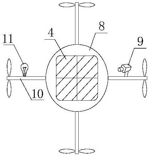 Winze blockage blasting device and method