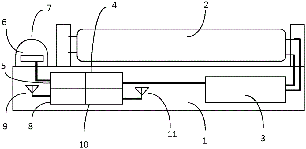 Multiple intelligent lighting system and its information transmission method