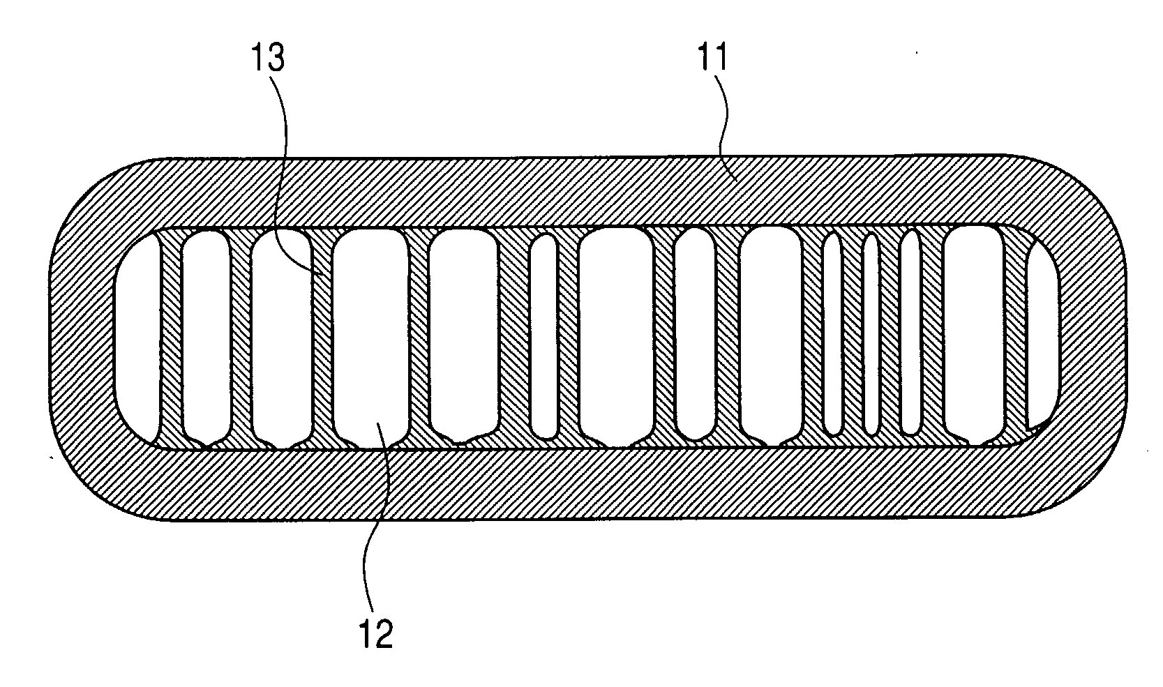 Pillar Structure for Separating or Capturing Target Substance