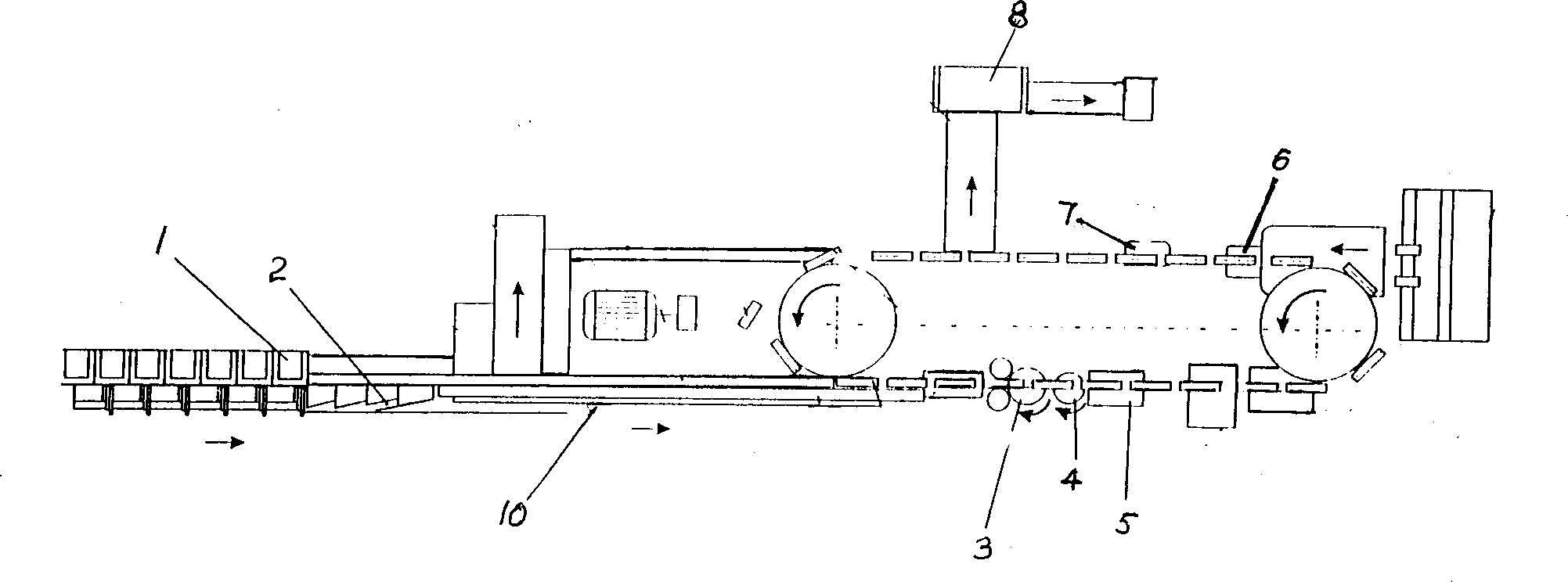 Gluing and binding machine